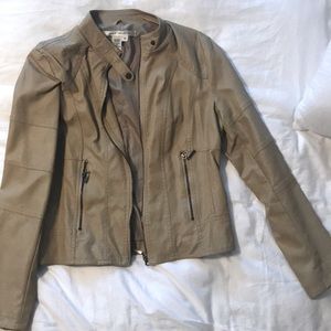 Max Studio “Leather” Jacket